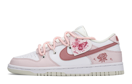 Nike: Розовые кроссовки  Dunk