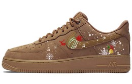 Nike: Коричневые кроссовки  Air Force 1