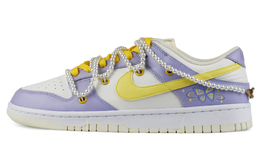 Nike: Фиолетовые кроссовки  Dunk