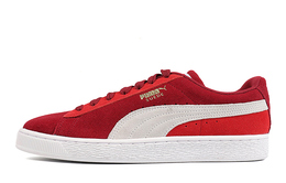 PUMA: Красные кроссовки  Suede Classic