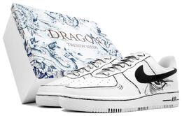 Nike: Чёрные кроссовки  Air Force 1