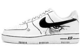 Nike: Чёрные кроссовки  Air Force 1