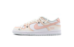 Nike: Розовые кроссовки  Dunk