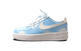 Nike: Синие кроссовки  Air Force 1