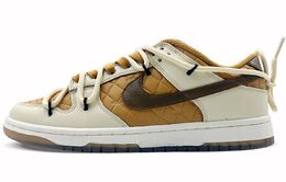 Nike: Коричневые кроссовки  Dunk