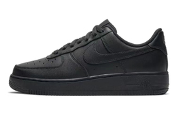 Nike: Чёрные кроссовки  Air Force 1