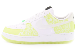 Nike: Зелёные кроссовки  Air Force 1