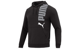 PUMA: Чёрная толстовка 