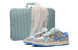 Nike: Синие кроссовки  Dunk