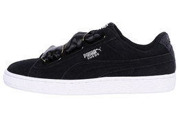 PUMA: Чёрные кроссовки  Suede