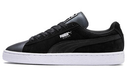 PUMA: Чёрные кроссовки  Suede