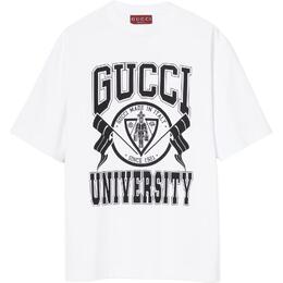 Gucci: Белая футболка 