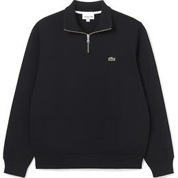 Lacoste: Чёрная толстовка 