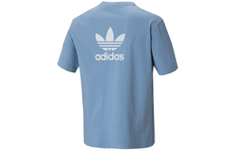 Adidas Originals: Голубая футболка 