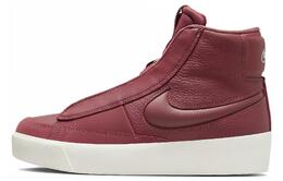 Nike: Тёмные кроссовки  Blazer Mid