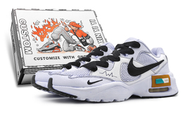 Nike: Фиолетовые кроссовки  Air Max