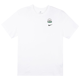 Nike: Белая футболка 