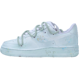 Nike: Зелёные кроссовки  Air Force 1