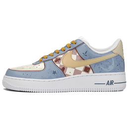 Nike: Голубые кроссовки  Air Force 1