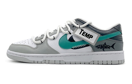 Nike: Серые кроссовки  Dunk