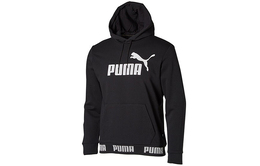 PUMA: Чёрная толстовка 