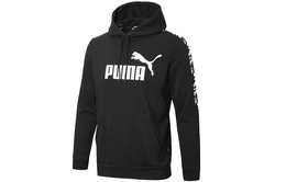 PUMA: Чёрная толстовка 