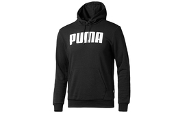 PUMA: Чёрная толстовка 