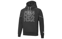 PUMA: Чёрная толстовка 