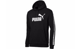 PUMA: Чёрная толстовка 