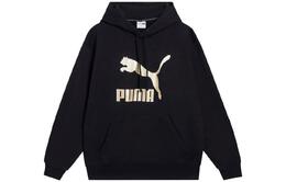 PUMA: Чёрная толстовка 