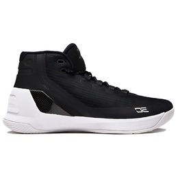 Under Armour: Чёрные кроссовки  Curry 3