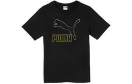 PUMA: Чёрная футболка 