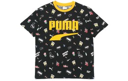 PUMA: Чёрная футболка 