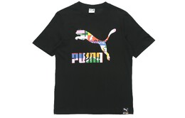 PUMA: Чёрная футболка 