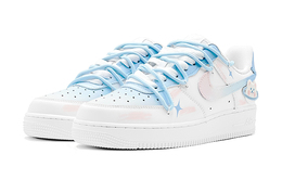 Nike: Розовые кроссовки  Air Force 1