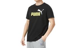 PUMA: Чёрная футболка 