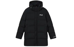 Fila: Чёрный пуховик 