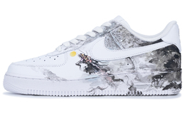 Nike: Чёрные кроссовки  Air Force 1