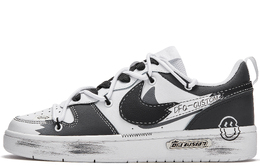 Nike: Чёрные кроссовки  Court