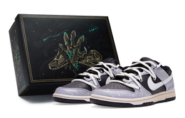 Nike: Чёрные кроссовки  Dunk