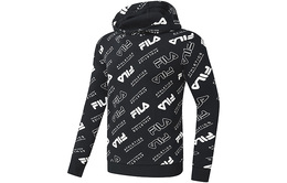 Fila: Чёрная толстовка 