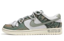 Nike: Серые кроссовки  Dunk