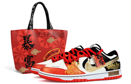 Nike: Красные кроссовки  Dunk
