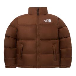 The North Face: Коричневая куртка  Nuptse