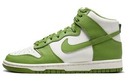 Nike: Зелёные кроссовки  Dunk High