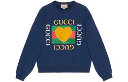 Gucci: Синяя толстовка 