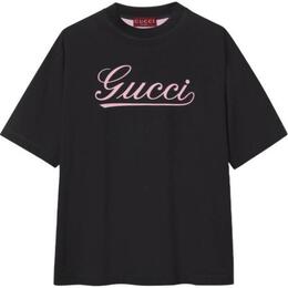 Gucci: Чёрная футболка 