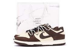 Nike: Коричневые кроссовки  Dunk