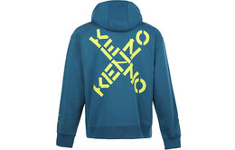 Kenzo: Синяя толстовка 