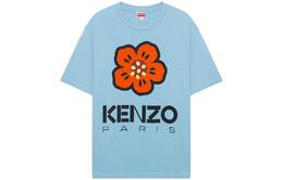 Kenzo: Футболка с цветочным принтом 